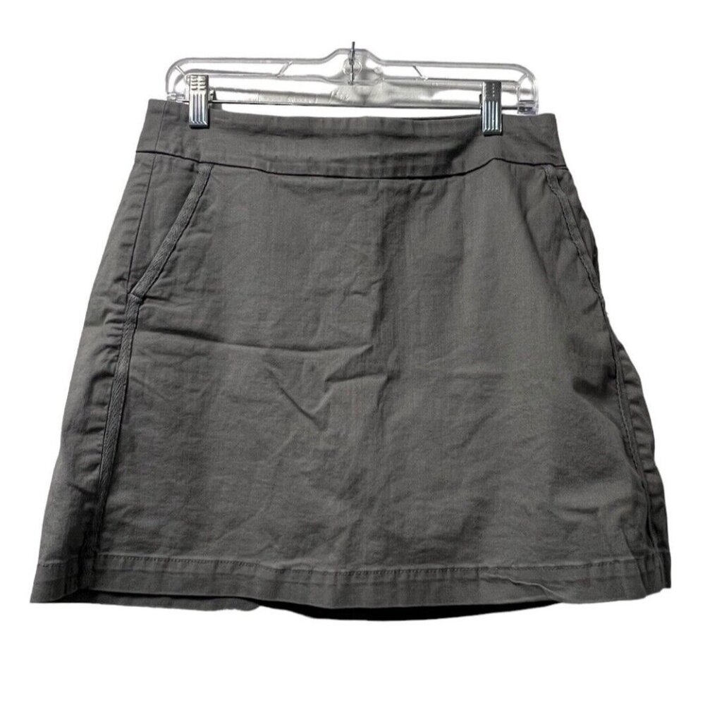 Aventura Womens‎ Skirt Skort Tennis Golf Casual Brown Athletic Size 4 Organic